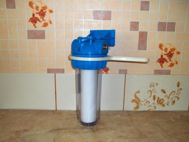 Фильтр грубой очистки воды из скважины разновидности
