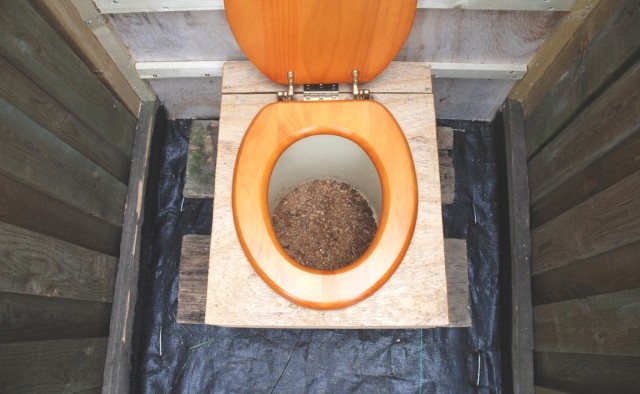 Торфяной туалет для дачи - Фото 01